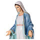 Our Lady of the Miraculous Medal, painted marble dust, 110 cm, OUTDOOR s4