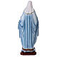 Virgen Medjugorje polvo de mármol pintada 110 cm EXTERIOR s7