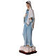 Notre-Dame Medjugorje robe bleue claire poudre marbre 80 cm EXTÉRIEUR s3