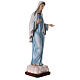 Imagem Nossa Senhora de Medjugorje túnica azul clara pó de mármore pintado 81,5x30 cm PARA EXTERIOR s5