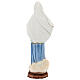 Our Lady of Medjugorje statue with church, marble dust, 60 cm, EXTERIOR s6