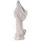 Our Lady of Medjugorje statue, white marble dust, 60 cm, OUTDOOR s13