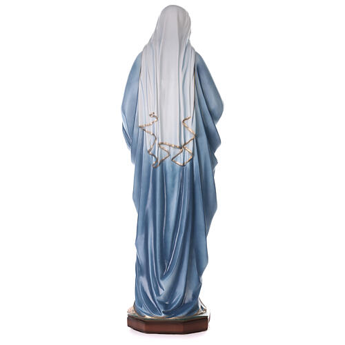 Statue du Coeur Immaculé de Marie poudre de marbre 105 cm EXTÉRIEUR 6