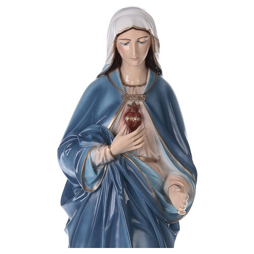Sacro Cuore di Maria polvere di marmo 105 cm ESTERNO 2