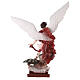 Saint Michael the Archangel statue in marble dust 100 cm OUTDOOR s7