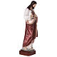 Statue Sacré-Coeur de Jésus poudre de marbre 105 cm EXTÉRIEUR s4