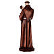 Statue of St. Anthony of Padua with child marble dust 100 cm OUTDOORS s6