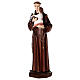 St Anthony statue with Child reconstituted marble 100 cm FOR OUTDOORS s3