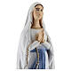 Madonna Lourdes polvere di marmo 65 cm ESTERNO s4