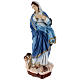 Heilige Jungfrau Maria, Marmorpulver, farbig gefasst, 50 cm, AUßENBEREICH s3