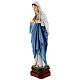 Sacré-Coeur Marie poudre de marbre 50 cm statue EXTÉRIEUR s3