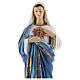 Immaculate Heart of Mary statue marble dust 40 cm OUTDOORS s2