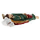 Schlafender Sankt Joseph aus Marmorpulver, 40 cm s4