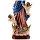 Mary, Untier of Knots, marble dust statue, 30 cm, OUTDOOR s3