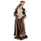Saint Anthony, marble dust statue, 30 cm, OUTDOOR s4