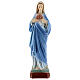 Statue of the Immaculate Heart of Mary, marble dust, 30 cm, OUTDOOR s1