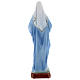 Statue of the Immaculate Heart of Mary, marble dust, 30 cm, OUTDOOR s5