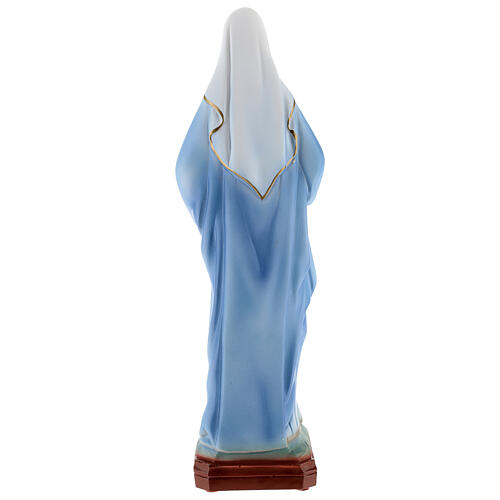 Imagem Sagrado Coração de Maria pó de mármore 31x11x8 cm PARA EXTERIOR 5