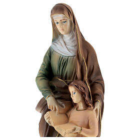 St Anne statue in marble dust 30 cm OUTDOORS