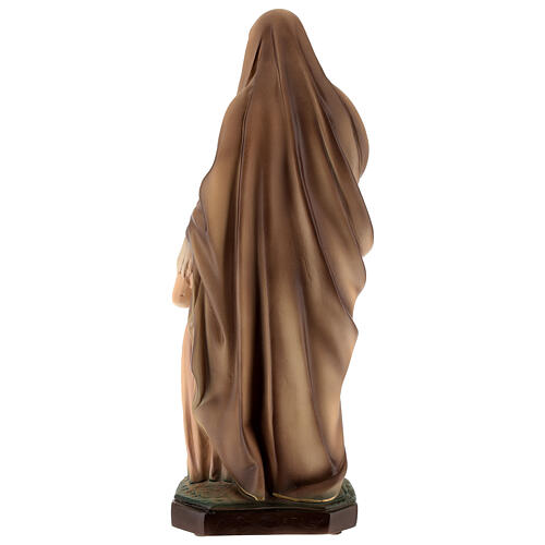 St Anne statue in marble dust 30 cm OUTDOORS 5