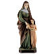 St Anne statue in marble dust 30 cm OUTDOORS s1
