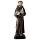 Saint Francis with doves, marble dust statue, 30 cm, OUTDOOR s1