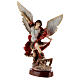 St Michael the Archangel statue in marble dust 30 cm for OUTDOORS s3