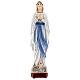 Gottesmutter von Lourdes, Marmorpulver, farbig gefasst, 30 cm, AUßENBEREICH s1