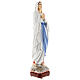 Gottesmutter von Lourdes, Marmorpulver, farbig gefasst, 30 cm, AUßENBEREICH s4