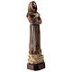 Saint Francis statue, marble dust, 25 cm s4