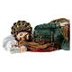 Schlafender Sankt Joseph aus Marmorpulver, 20 cm s3