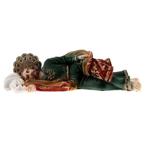 Saint Joseph endormi poudre de marbre 12 cm 1