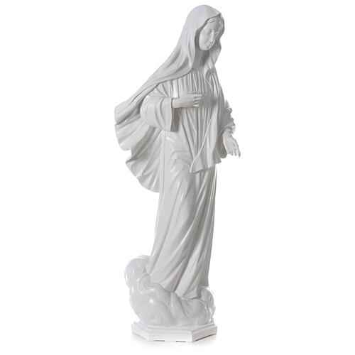 Our Lady of Medjugorje marble dust 150 cm OUTDOORS 5