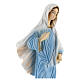 Nossa Senhora de Medjugorje veste azul pó de mármore 30 cm PARA EXTERIOR s2