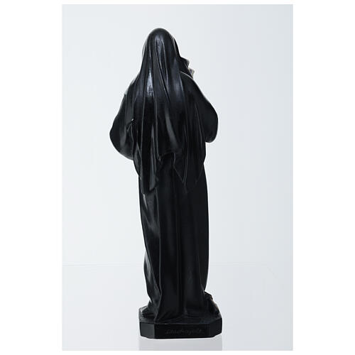 Saint Rita outdoor statue of 40 cm in marble dust 6