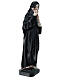 Saint Rita outdoor statue of 40 cm in marble dust s5