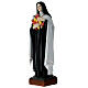 Saint Rita, outdoor statue of 12 in, marble dust s3