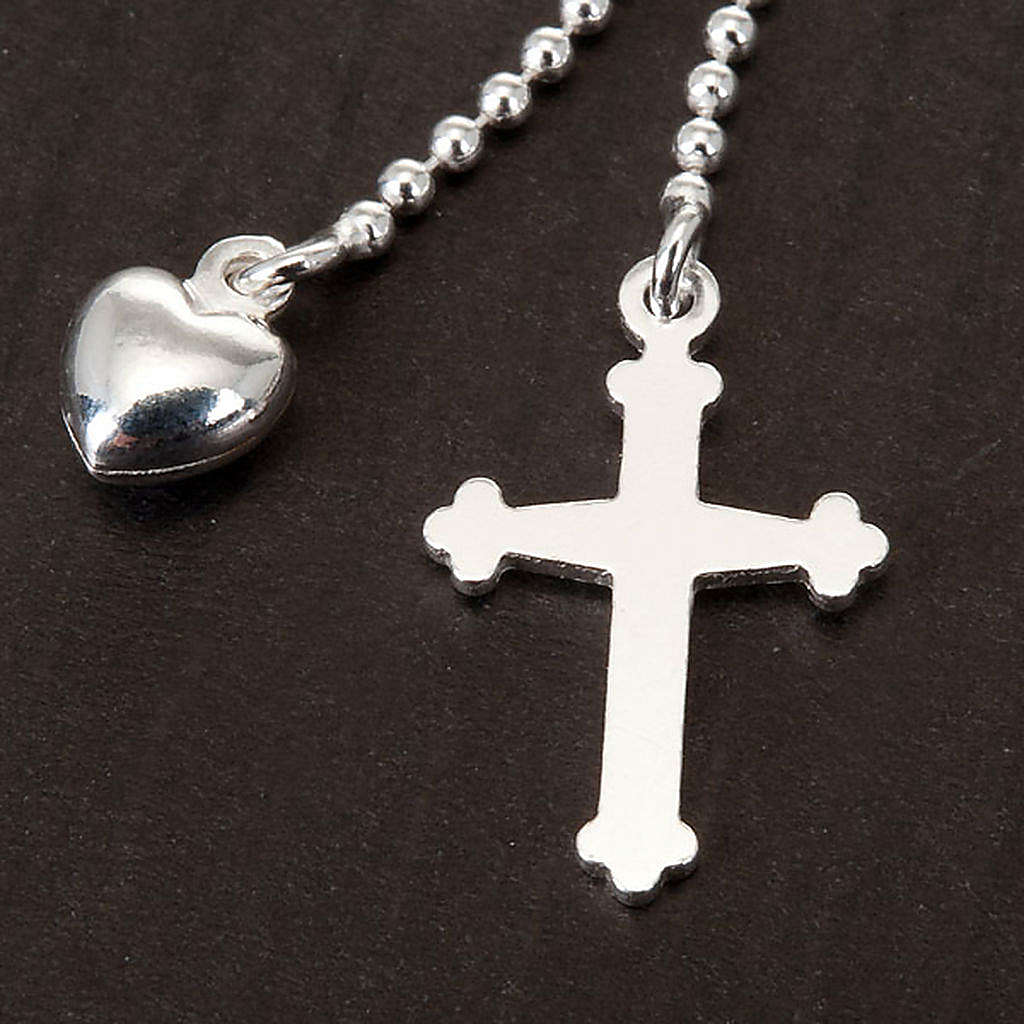 cross heartbeat necklace
