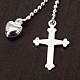 Collana Argento 925 croce e cuore s2