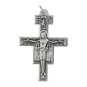 Anhänger Kreuz von San Damiano aus Metall 4,2cm