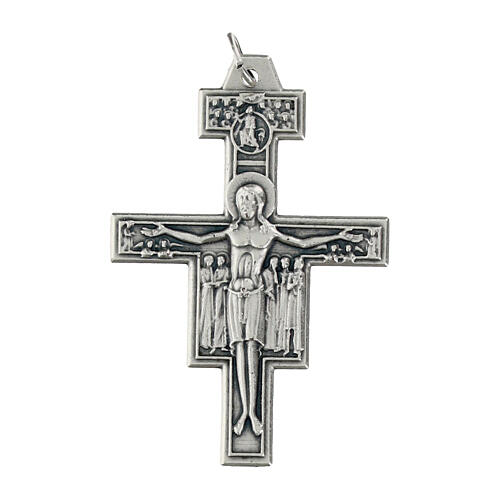 Anhänger Kreuz von San Damiano aus Metall 4,2cm 1