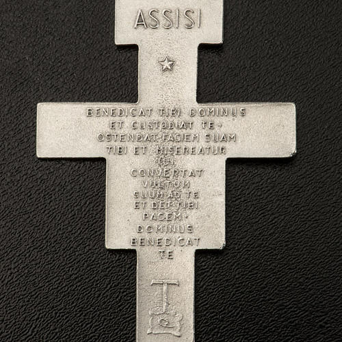 Anhänger Kreuz von San Damiano aus Metall 5,8cm 3