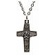 Naszyjnik krzyż Papież Franciszek metal 3 X 1,6 s1