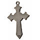 Kreuz heiligen Geist Zama Metall blauen Emaillack 4,5x2,8cm s2