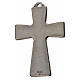 Kreuz heiligen Geist Zama Metall weissen Emaillack 5x3,5cm s2