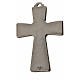 Kreuz heiligen Geist Zama Metall schwarzen Emaillack 5x3,5cm s2