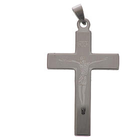 Steel cross with incision 3x5 cm