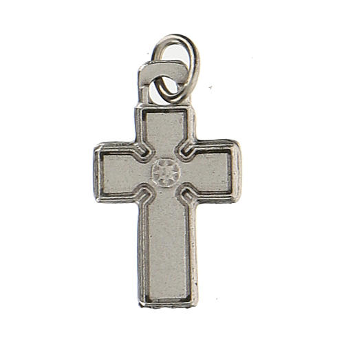 Médaille en croix zamak 1,5 cm 2
