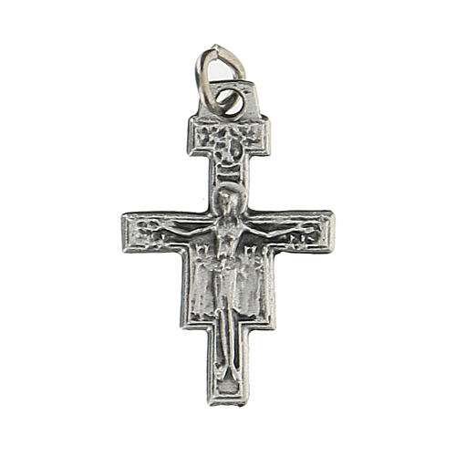 Mini cruz de São Damião 1,5 cm 1