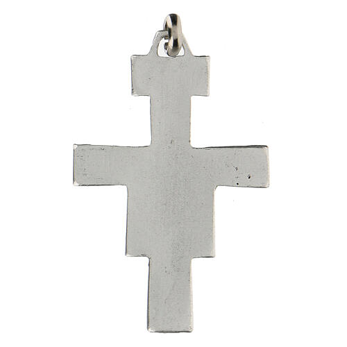 St. Damian's cross pendant 4 cm zamak 2